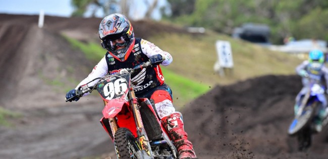 Kyle Webster starts clear in Wonthaggi