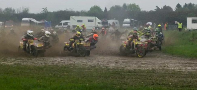 Stuart Brown wins muddy British Sidecar Race at West Meon