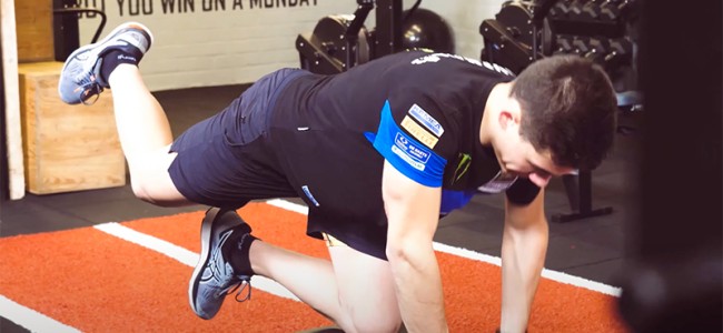 VIDEO: The gym work of World Cup leader Maxime Renaux