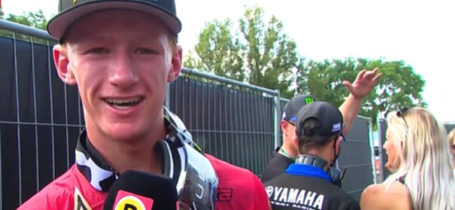 VIDEO: emotional Kay de Wolf after podium in Oss