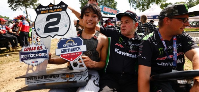 Shimoda talks about his first podium