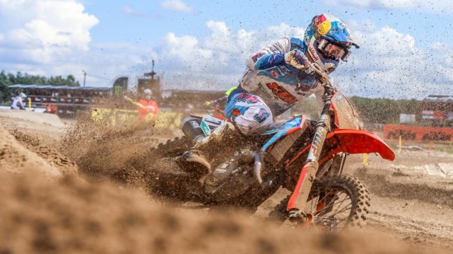 Liam shows perseverance in EMX250 GP of Lommel