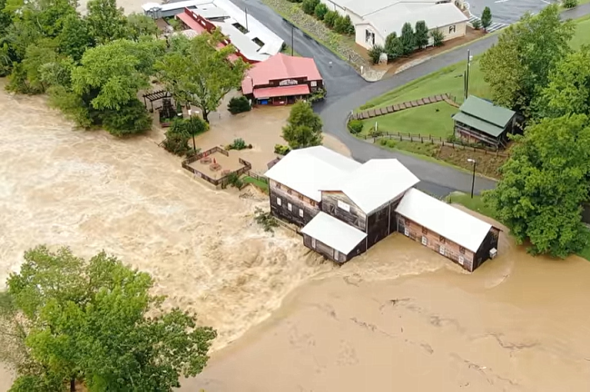 VIDEO: Loretta Lynn Ranch zwaar getroffen door overstroming
