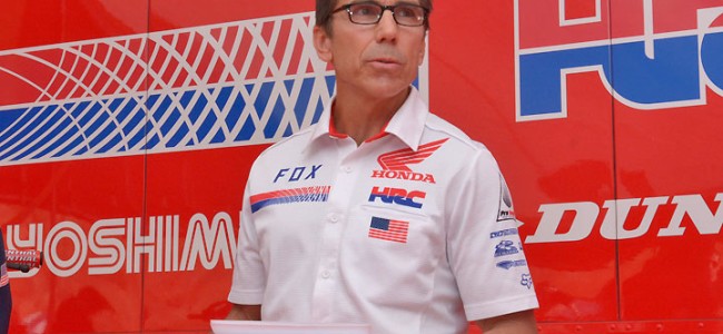 Il team manager statunitense Honda Erik Kehoe si ritira