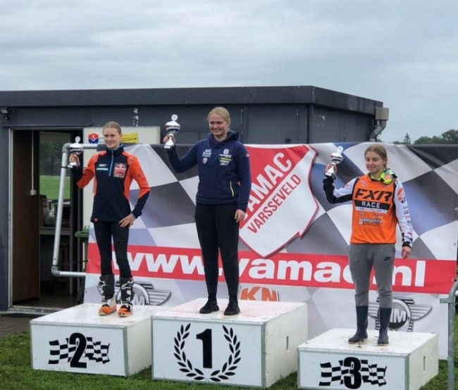 Lynn Valk gewinnt den einzigen Lauf in Varsseveld
