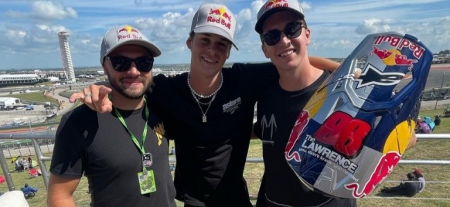 Hunter Lawrence also becomes a Red Bull athlete
