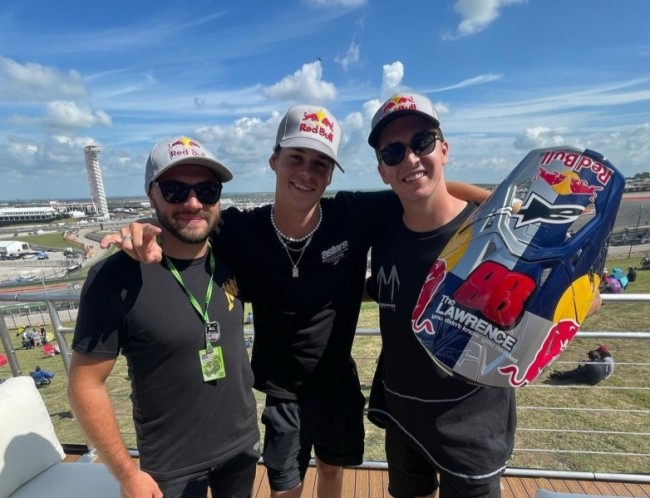Auch Hunter Lawrence wird Red-Bull-Athlet