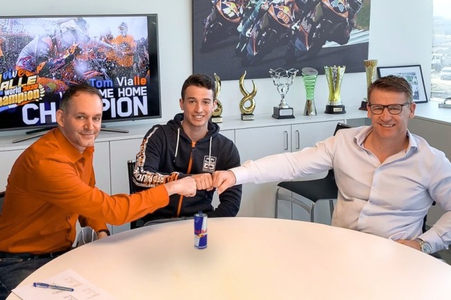 Tom Vialle extends KTM contract for four years