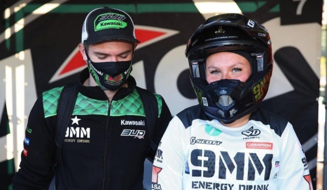 Amadine Verstappen renueva con BUD Racing-Kawasaki