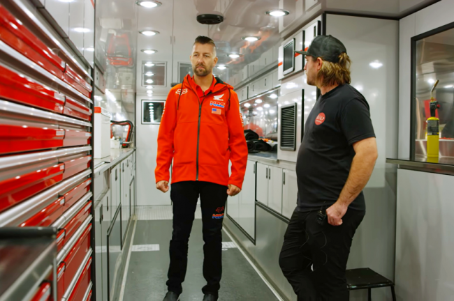 VIDEO: een kijkje in de Team HRC Honda race truck