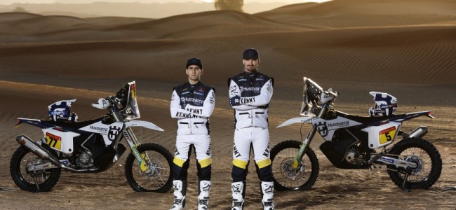 Benavides and Howes with Husqvarna to Dakar Rally