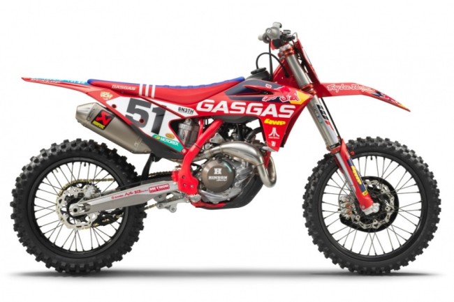 Here is the Justin Barcia Replica from GasGas