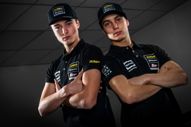 Sacha y Lucas Coenen confirmados en Jumbo Husqvarna BT Racing
