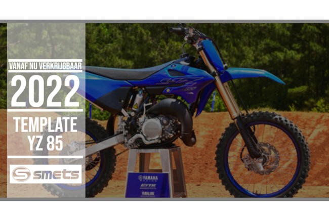 Nu beschikbaar: Yamaha YZ85 2022 templates!
