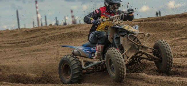 Davino Bruneel wins the French sand championship in the quads