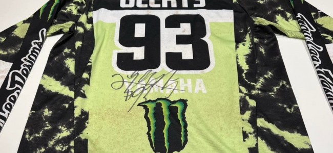 Make an offer on Jago Geerts' shirt and support a good cause