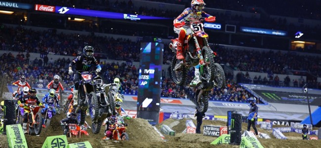 VIDEO: Højdepunkter Supercross Indianapolis 2022