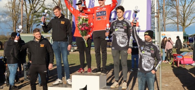 Vaerenberg/Van Dijk gewinnen den NK Sidecar Halle