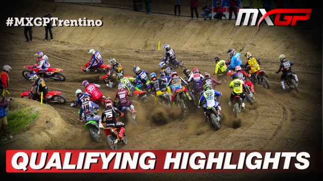 VIDEO: De kwalificatie MXGP Trentino 2022