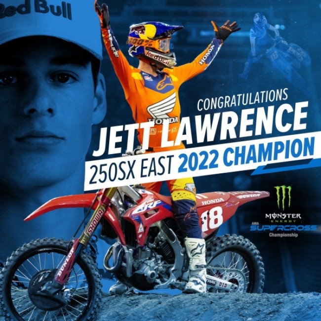 Forkner wins while Jett Lawrence takes the title