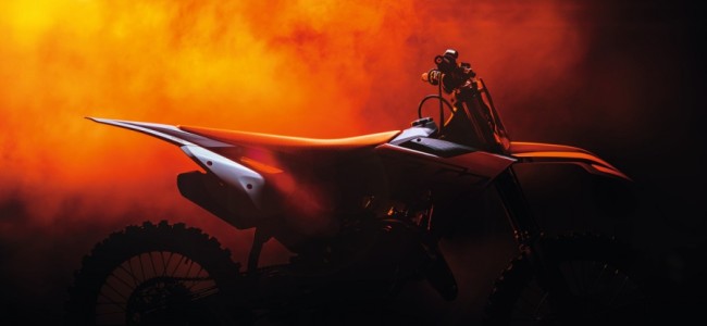 Foto: adelanto de las nuevas motos de motocross KTM