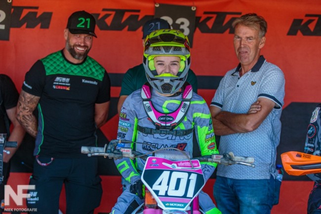Lotte van Drunen signs with F&H Kawasaki Racing