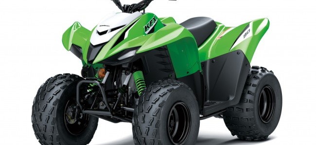 Kawasaki stellt die neue KFX90 vor