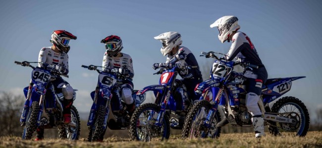 El equipo GSM Dafy Michelin Yamaha llega al Mundial de Supercross con cuatro pilotos