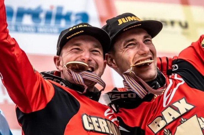 VIDEO: Etienne Bax og Ondrej Cermak fejrer ny verdensmesterskab