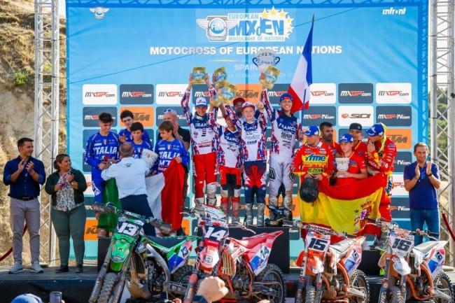 France wins the European MX of Nations