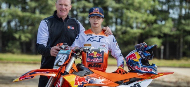 PHOTO: the first images of Sacha Coenen on the KTM 250 SX-F