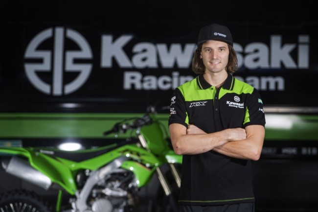 VIDEO: Mitch Evans test de Kawasaki in Genk