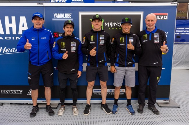 Monster Energy Yamaha MXGP Team blijft ongewijzigd