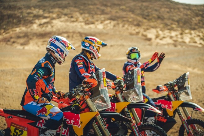 Red Bull KTM ist bereit für die Dakar 2023
