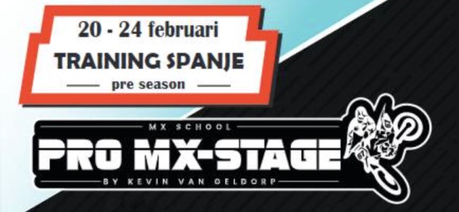 Registrati per lo stage Pro MX in Spagna!
