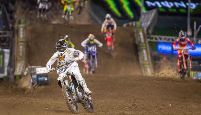 The results of the Anaheim 450 1SX final have been adjusted
