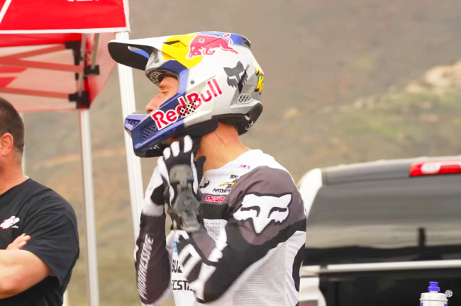 VIDEO: Ken Roczen Supercross-test in Pala