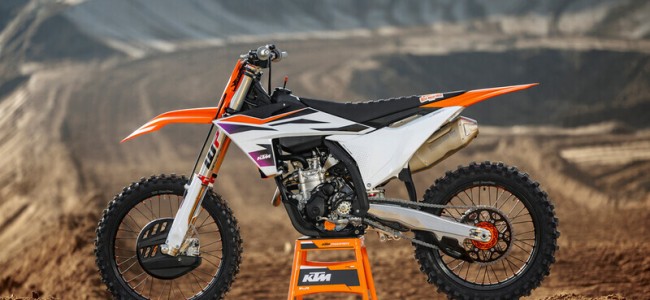 Here are the 2024 models of the KTM SX- and SX-F