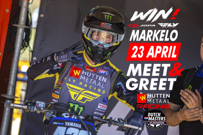 Win een Meet & Greet met het Hutten Metaal Yamaha Racing Team