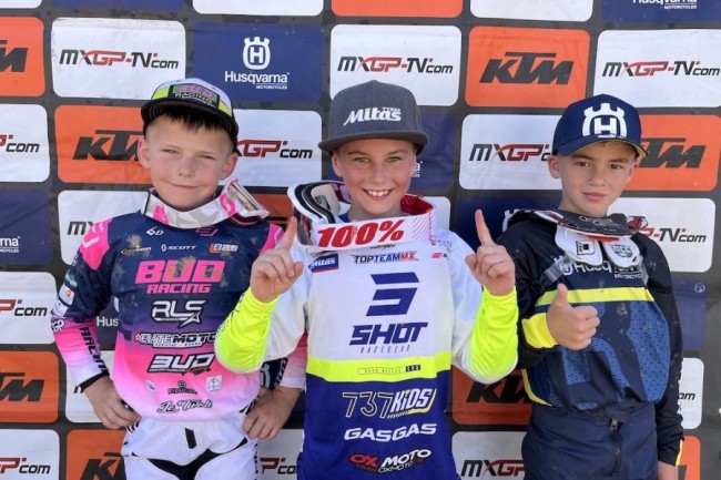 Franse rijders beheersen Junior e-Motocross in Spanje
