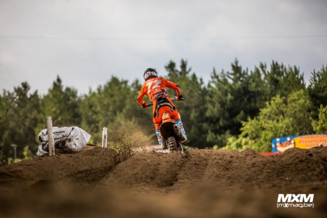 Liam Everts suffers a broken thumb during training in Grevenbroich