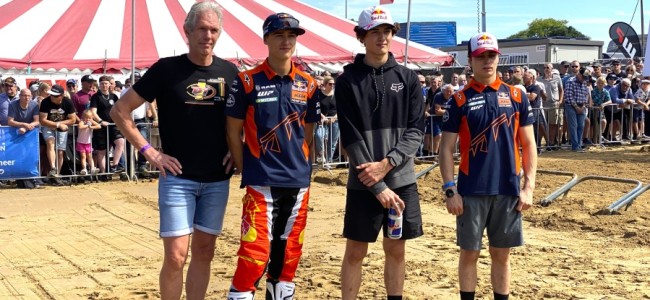 Jago Geerts, Liam Everts and Lucas Coenen are going to the MXoN