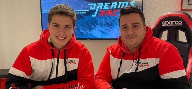 Alessandro Gaspari zet handtekening bij Dreams Racing