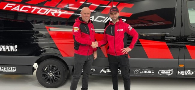 Brian Bogers under kontrakt med Fantic Factory Racing Team