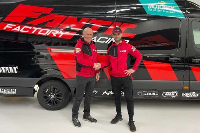 Brian Bogers under contract with Fantic Factory Racing Team