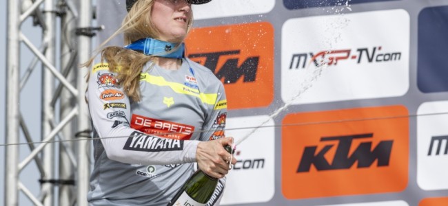 Lotte van Drunen sale sul podio in Spagna