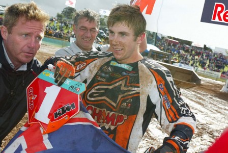In 2004, Ben Townley won the MX2 world title