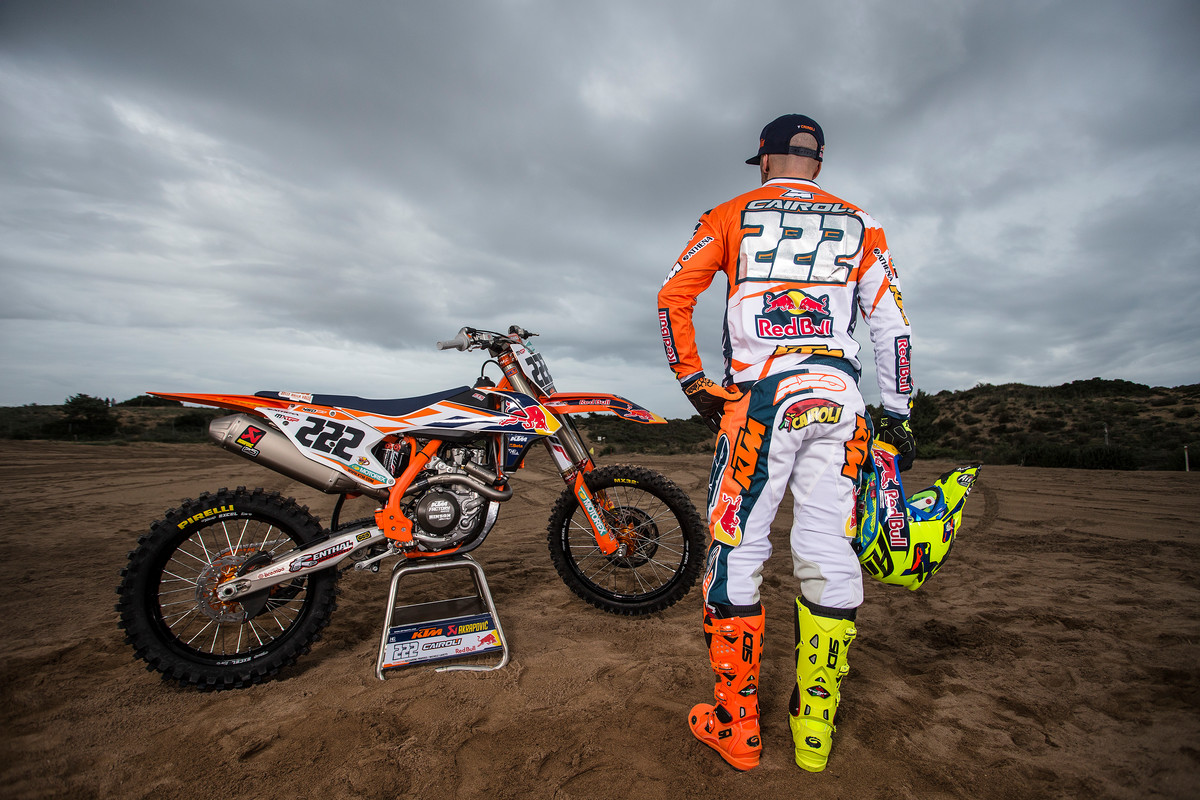 Джерси Tony Cairoli 2012