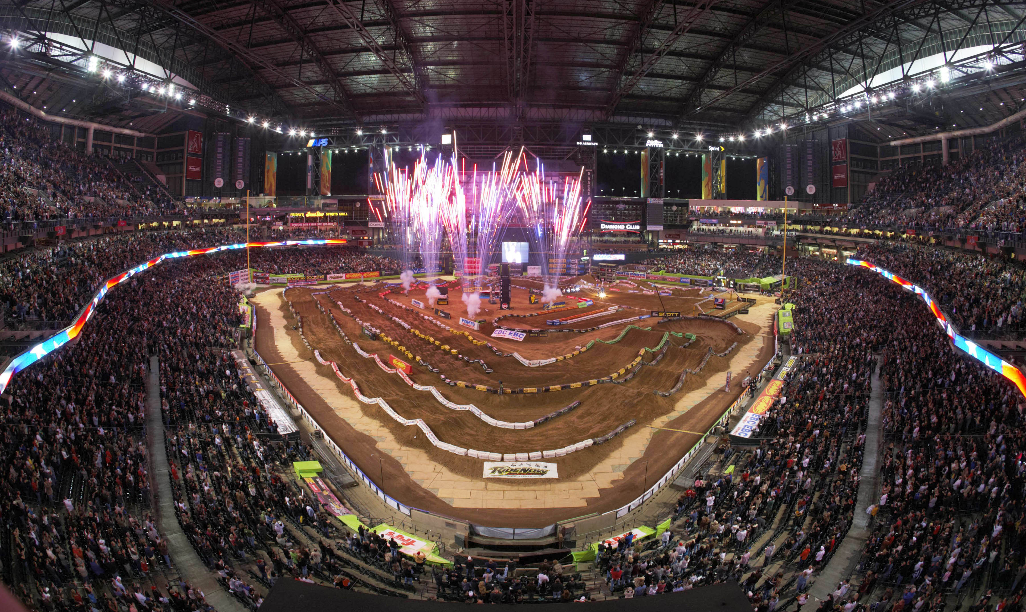 2017 AMA Supercross Track Maps Motorcross Enduro Supermoto 