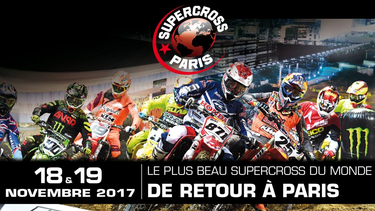 Supercross Paris brengt wereldtop naar Europa! Motorcross Enduro